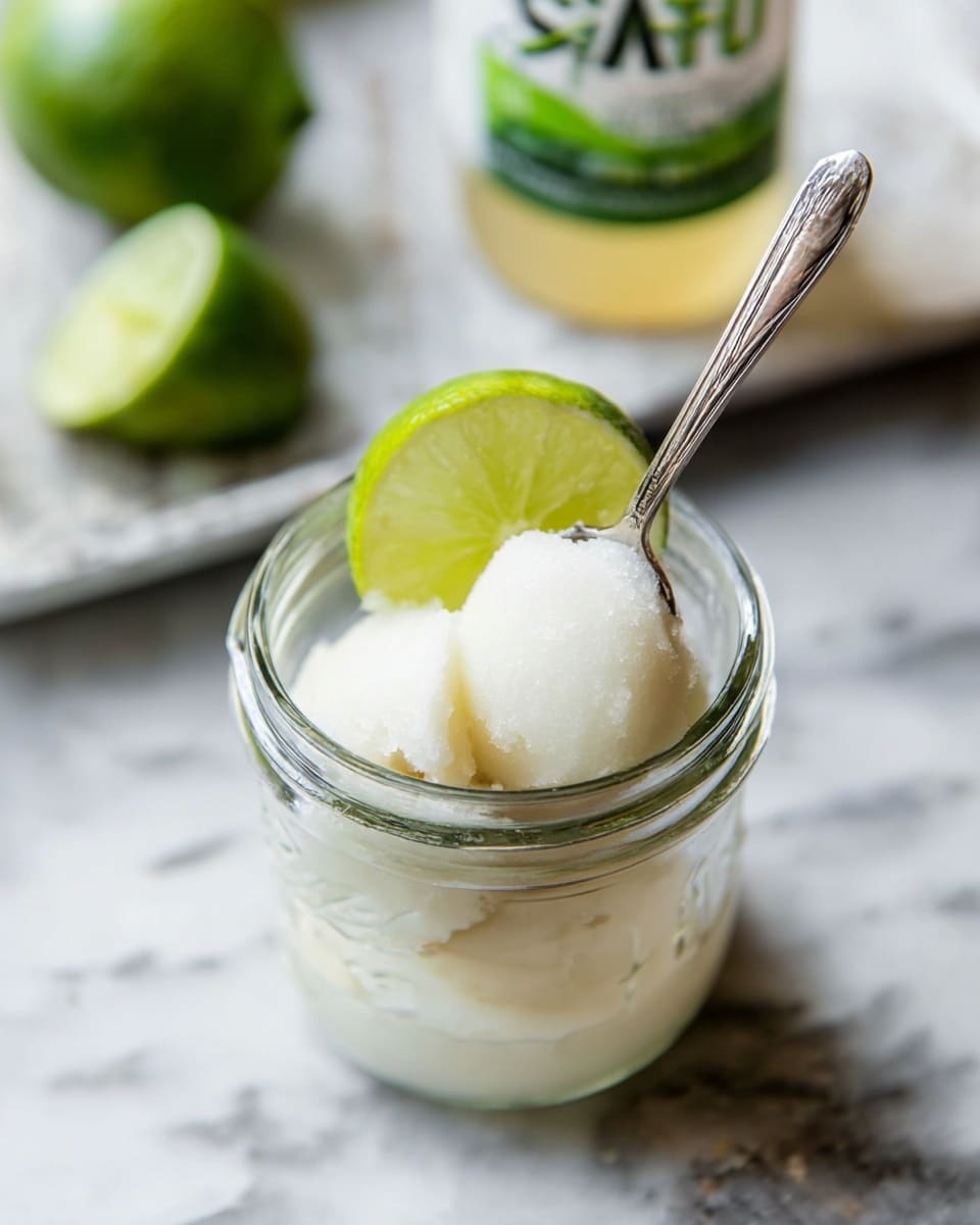 Homemade Lime Sorbet Recipe