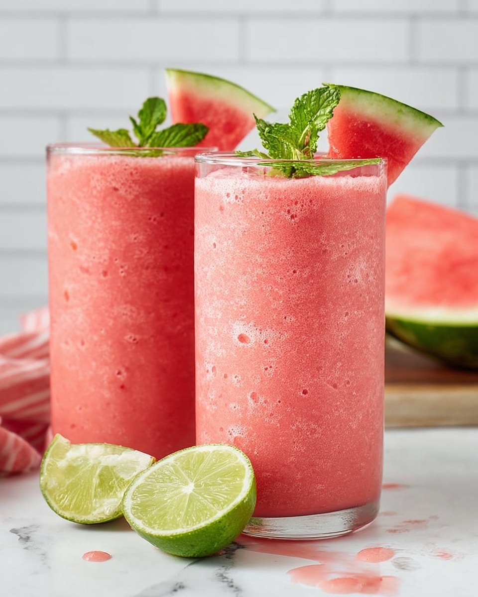 Watermelon Smoothie Recipe
