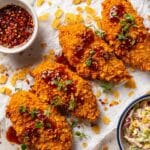 Crispy Baked Hot Honey Chicken Recipe