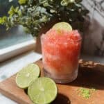 Refreshing Watermelon Shaved Ice with Honey and Lime Recipe