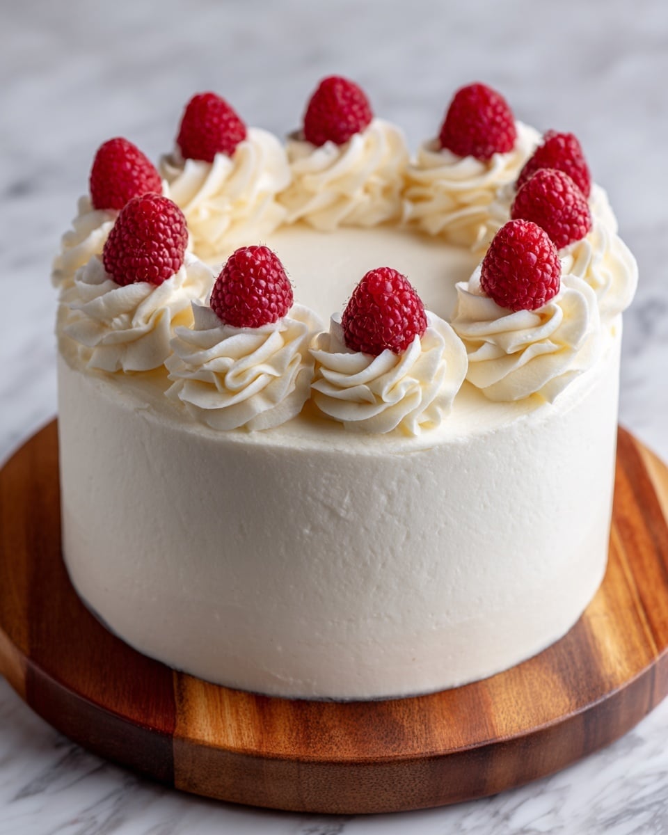 White Chocolate Raspberry Cake Recipe