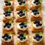 Berries and Cream Puff Pastry Bites Recipe