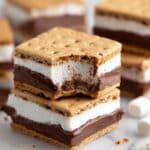 Frozen S'mores Cheesecake Bars Recipe