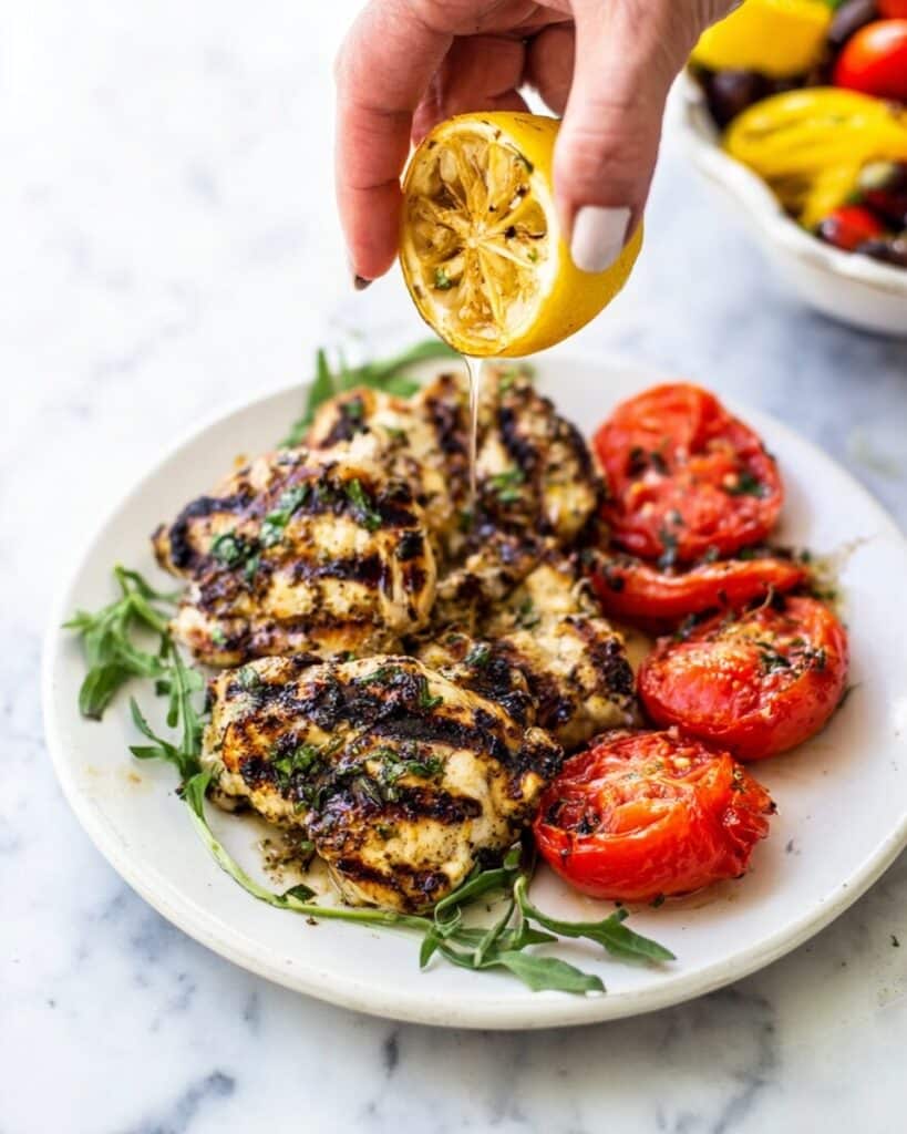 Grilled Lemon Chicken with Herbs Recipe