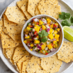 Refreshing Mango Salsa with Jicama and Cilantro Recipe