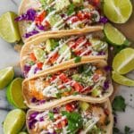 Fish Tacos with Homemade Taco Sauce Recipe