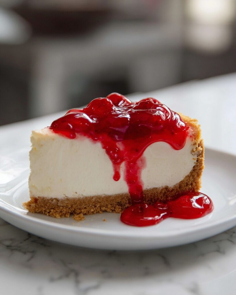 No-Bake Cheesecake with Fruit Filling Recipe