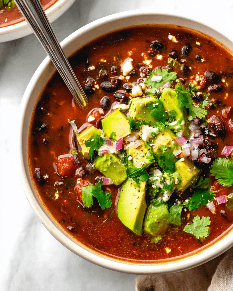 Quick Black Bean Soup Recipe