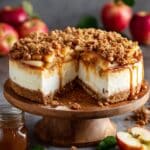 Salted Caramel Apple Pie Cheesecake Recipe