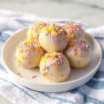 Keto Birthday Cake Balls Recipe