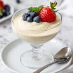 Easy Vanilla Mousse Cups Recipe