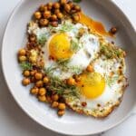 Chickpea Fried Eggs with Za'atar and Calabrian Chili Recipe