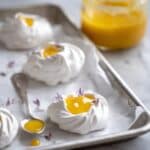 Lemon-Lavender Meringue Tarts Recipe