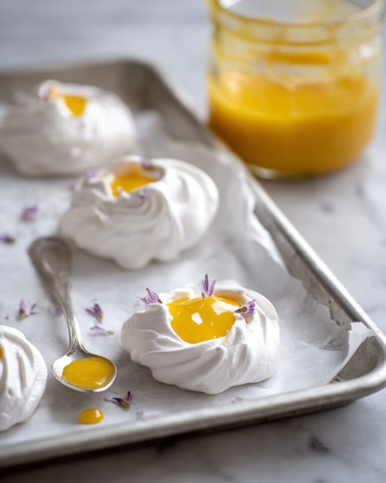 Lemon-Lavender Meringue Tarts Recipe