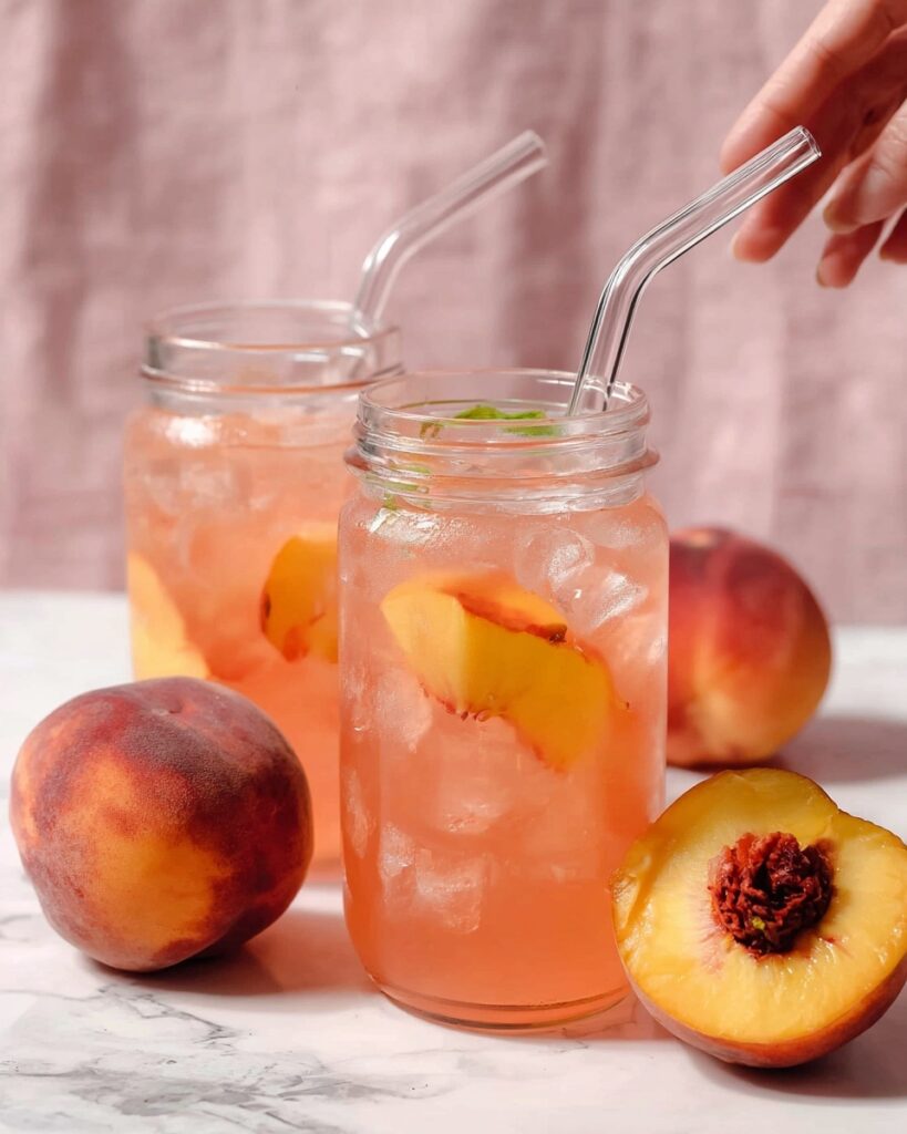 Refreshing Peach Lemonade Recipe