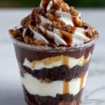 Loaded Brownie Cheesecake Cups | No-Bake Dessert Everyone Loves Recipe