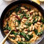 Creamy One Pot Sundried Tomato White Beans Recipe
