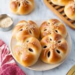 Red Bean Milk Buns Recipe