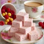 Raspberry Coconut Fudge | A Sugar-Free, Vegan Delight Recipe