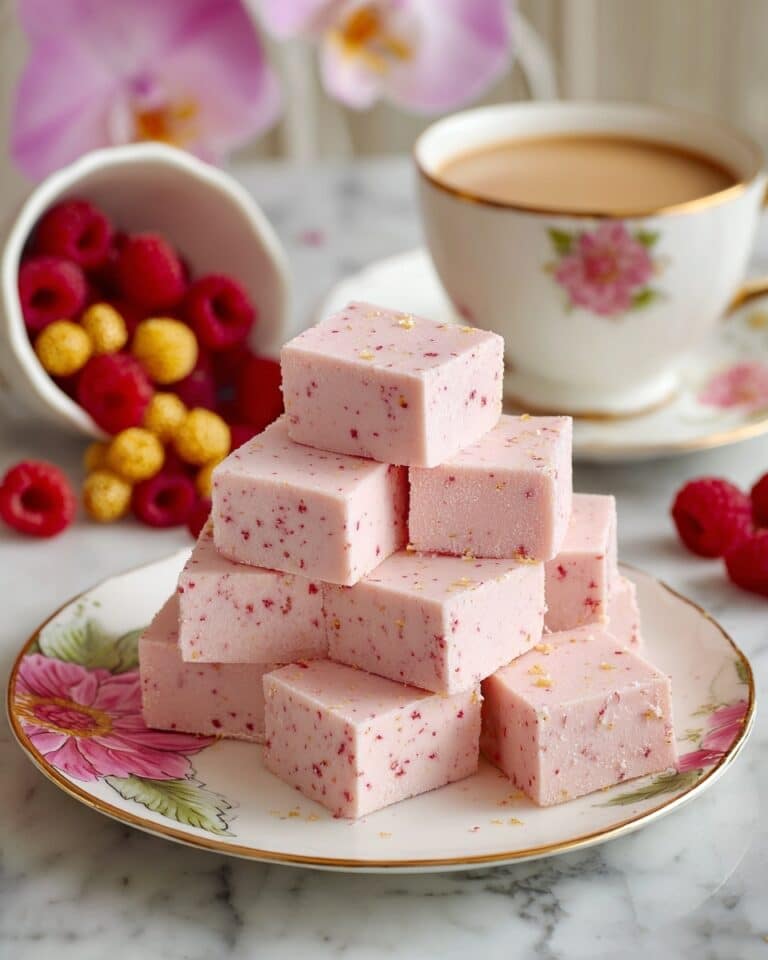 Raspberry Coconut Fudge | A Sugar-Free, Vegan Delight Recipe
