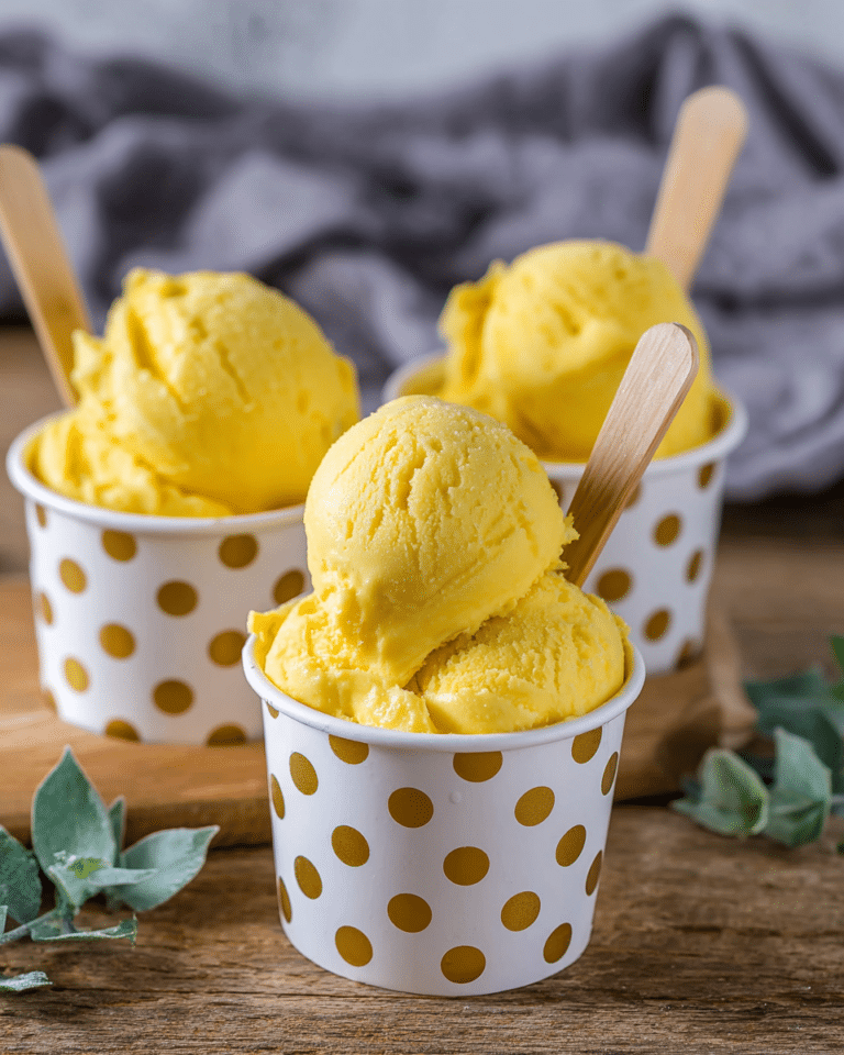 Mango Frozen Yogurt Recipe