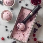 Homemade Berry Frozen Yogurt Recipe