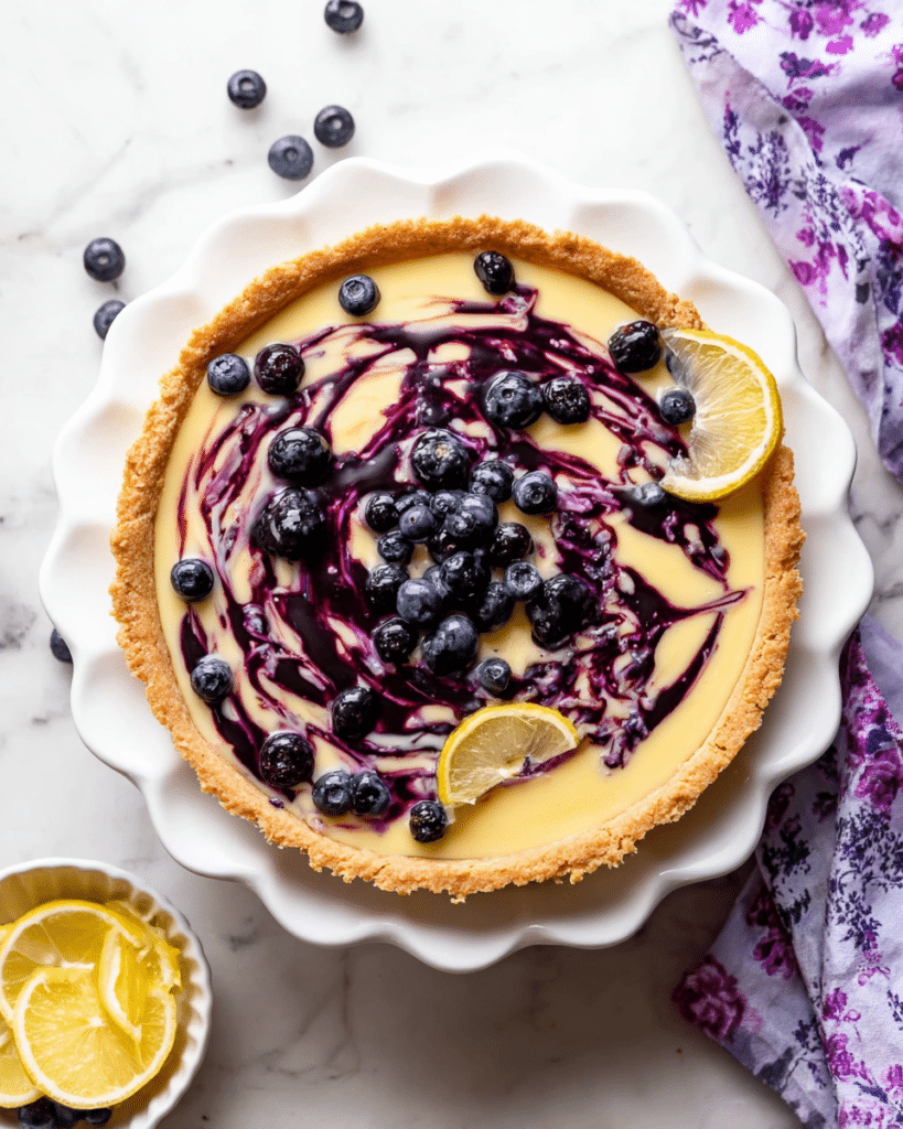 Lemon Blueberry Tart Recipe
