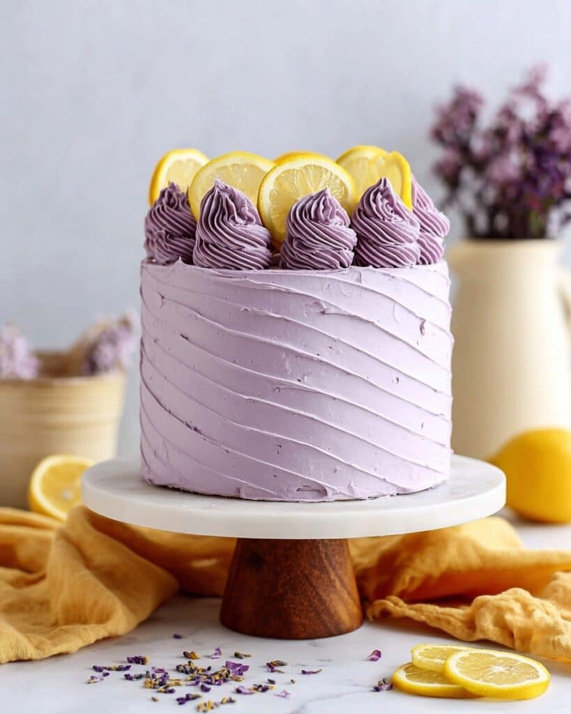 Lemon Lavender Cake Recipe