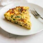 Crustless Tuna Breakfast Quiche Recipe