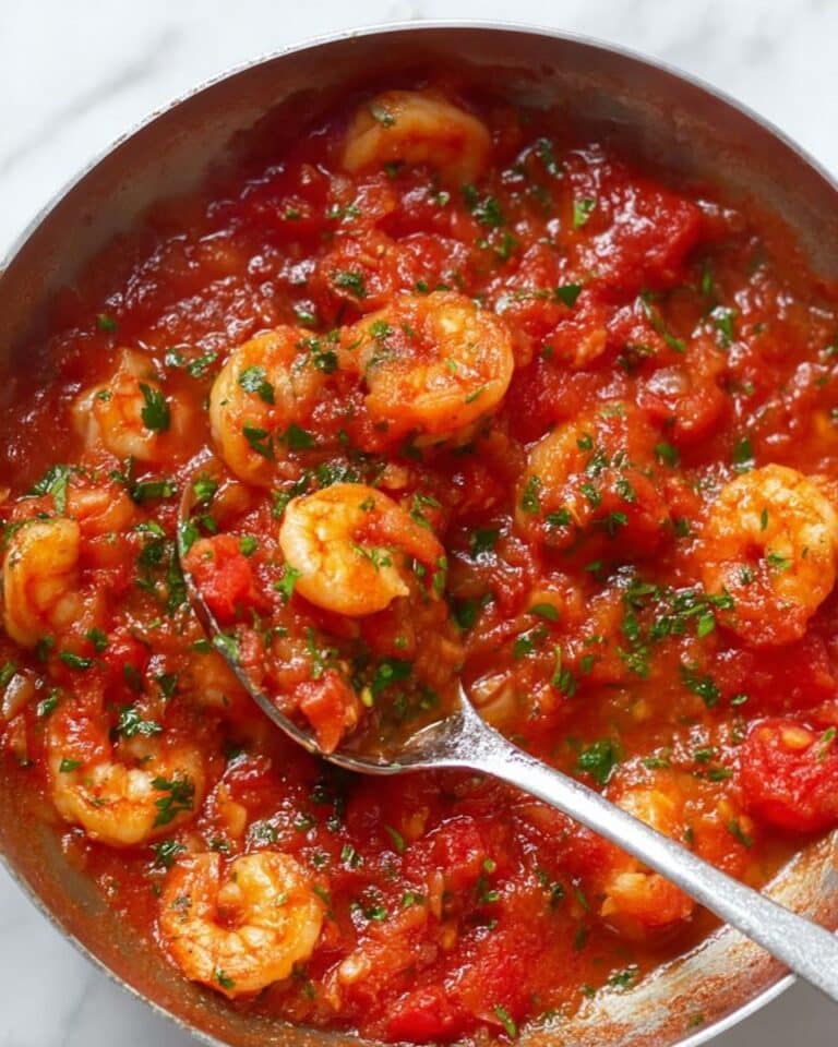 15-Minute Garlic Shrimp in Tomato Sauce (5 Ingredients!) Recipe
