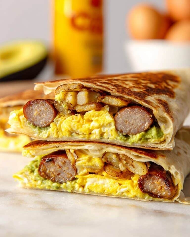 High-Protein Breakfast Burrito Recipe