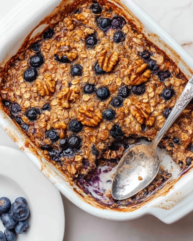 Blueberry Baked Oatmeal Recipe