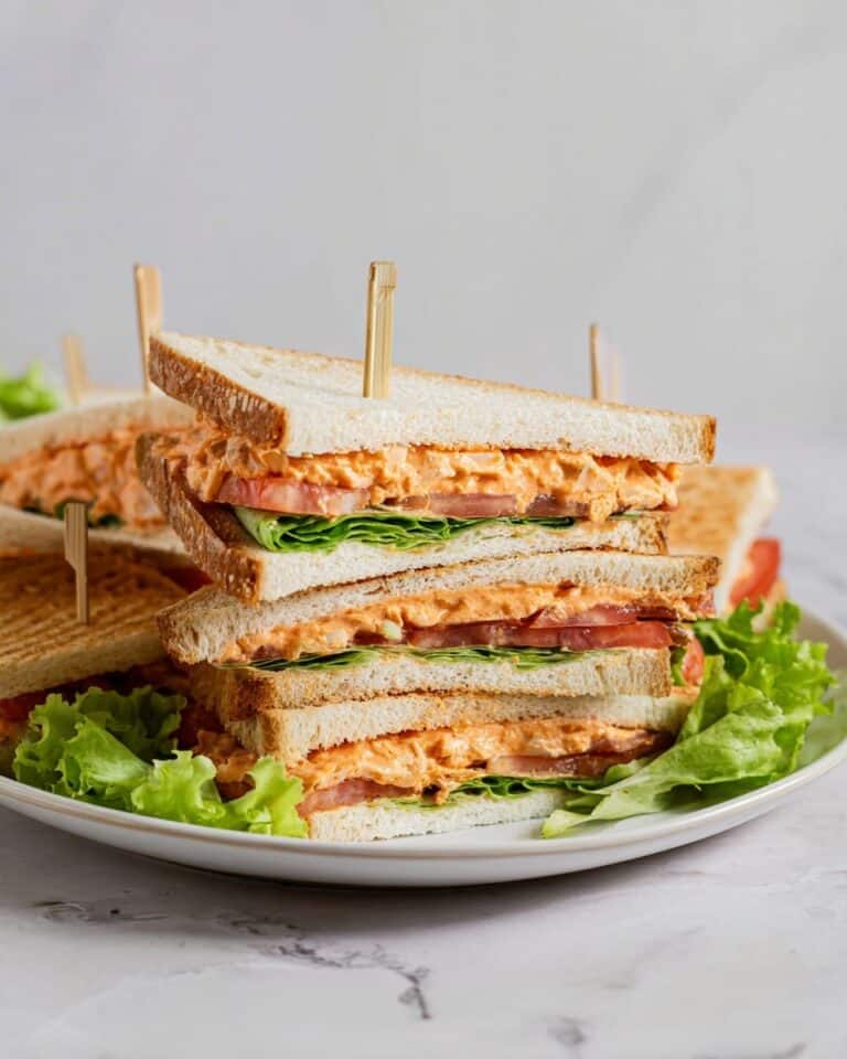 Chicken Tikka Club Sandwiches Recipe