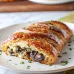 Cheesy Mushroom Spinach Puff Pastry Recipe