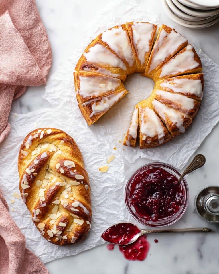 Danish Kringle with Almond Filling Recipe