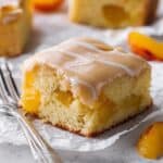 Brown Sugar Peach Cake Recipe