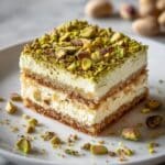No-Bake Pistachio Tiramisu – Creamy, Nutty & Elegant Recipe