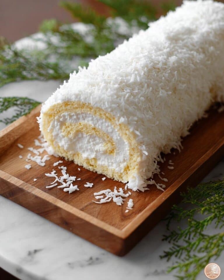 Coconut Cake Roll Recipe