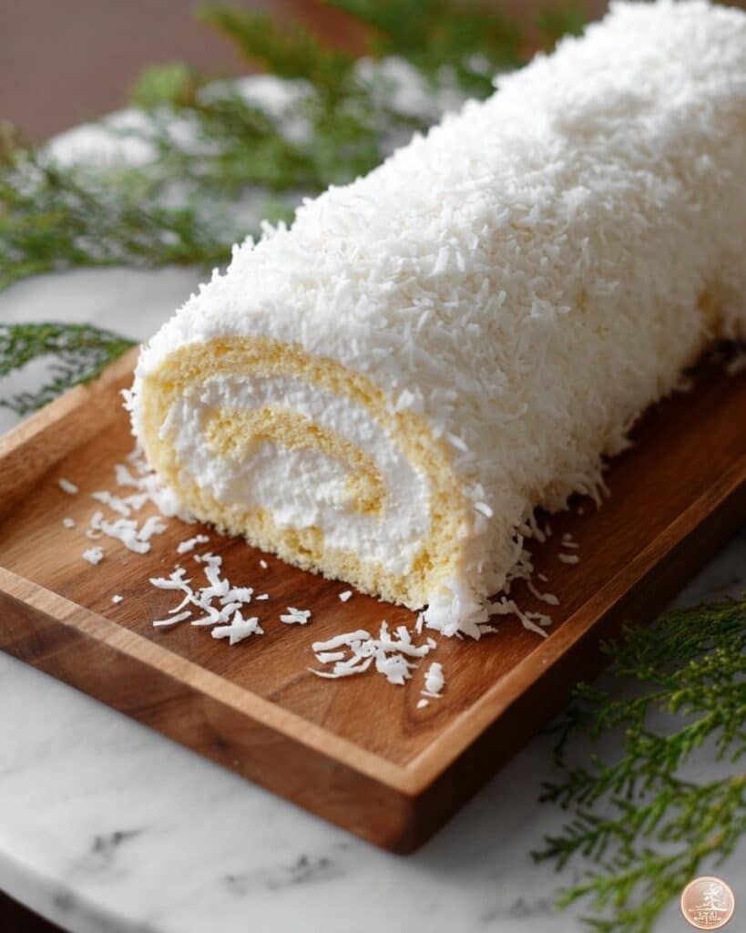 Coconut Cake Roll Recipe