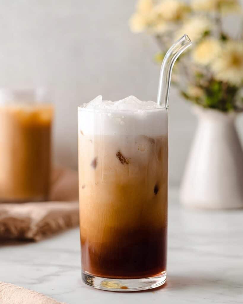 Creamy Iced Vanilla Latte Recipe