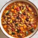 The Best Turkey Vegetable Chili (with Beans, Healthy) Recipe