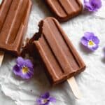 Healthy Vegan Fudgesicles with Coconut Cream and Cocoa Recipe