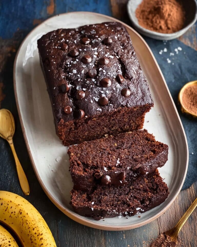 Chocolate Espresso Banana Bread Recipe