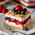 Red White & Blue Mixed Berry Yum Yum Recipe