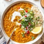 Creamy Red Lentil Curry Recipe