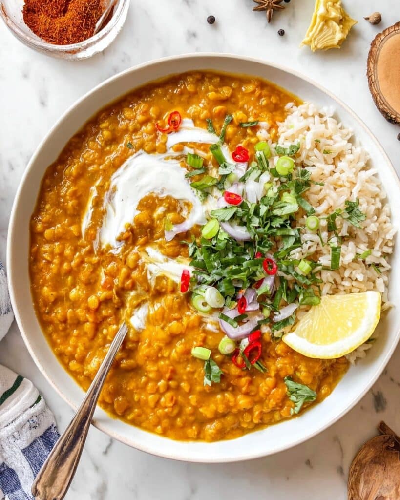 Creamy Red Lentil Curry Recipe