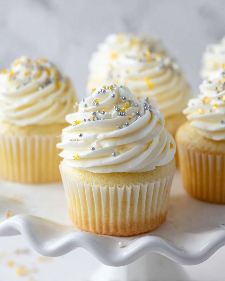 Moist Vanilla Cupcakes Recipe