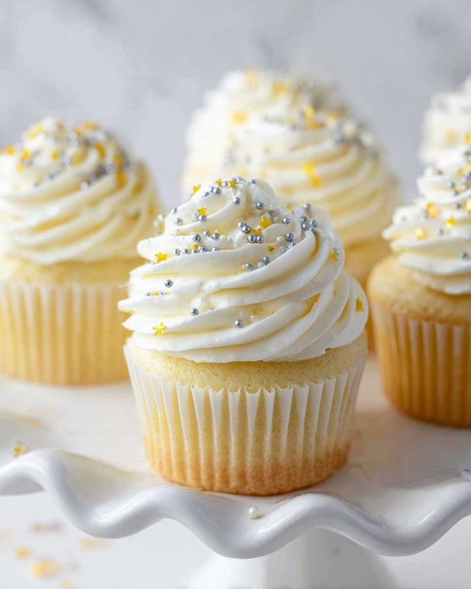 Moist Vanilla Cupcakes Recipe