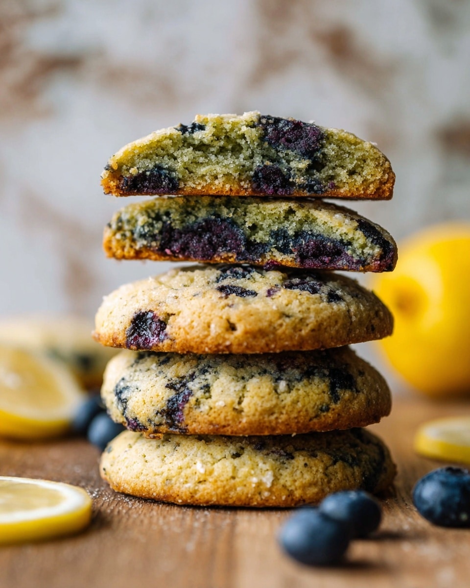 Lemon Blueberry Cookies Recipe