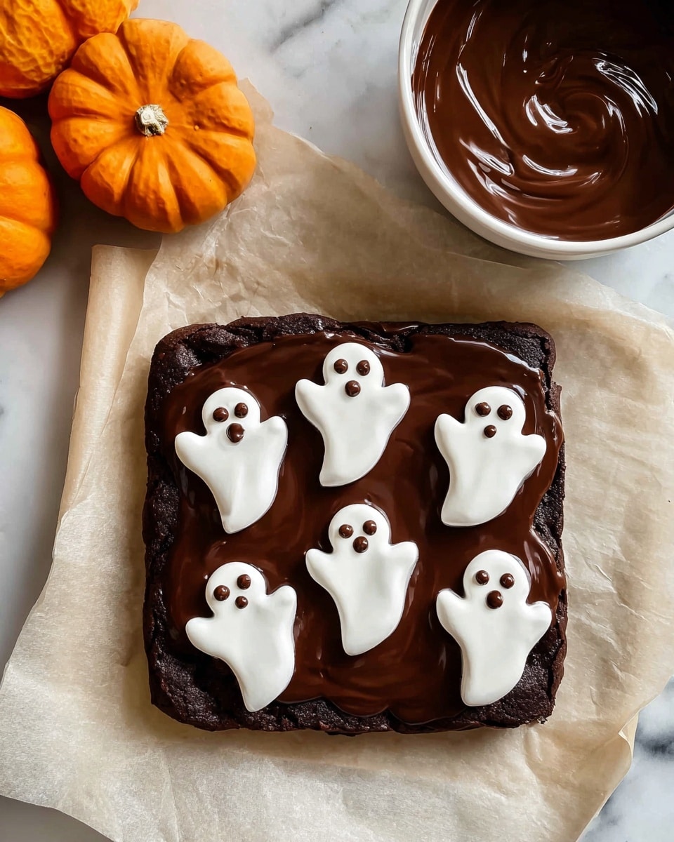 Ghost Brownies Recipe